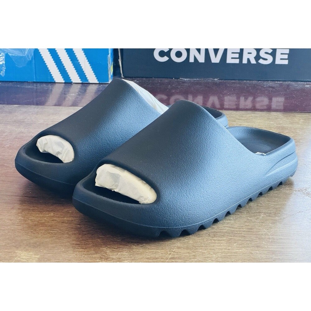 Men’s Size 10 YEEZY YS-01 Black Foam Slide Sandals Slip On 721820734677 NIB